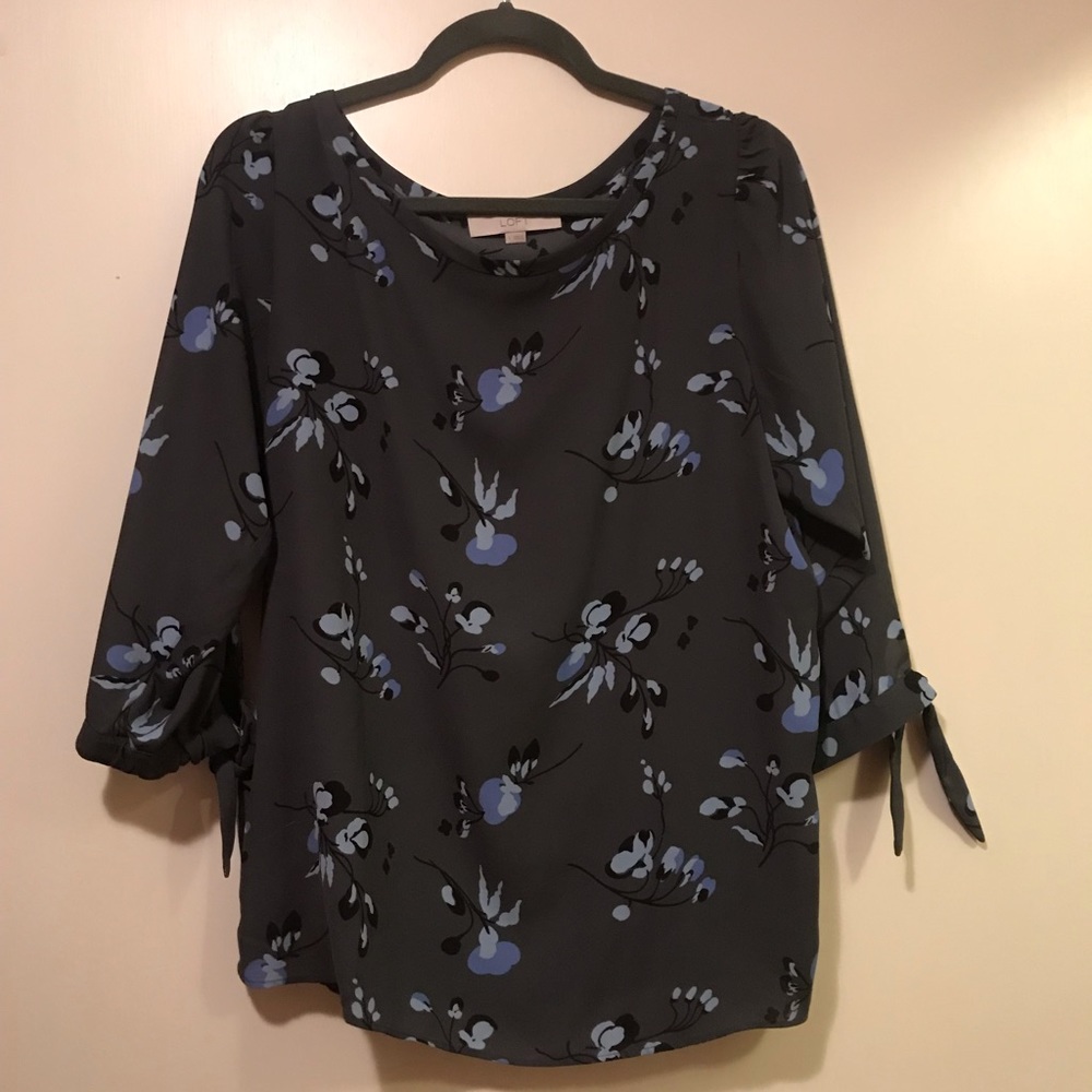 Loft 3/4 sleeve blouse